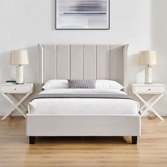 Polaris Bed Frame (LB66) - Natural - Multiple Sizes