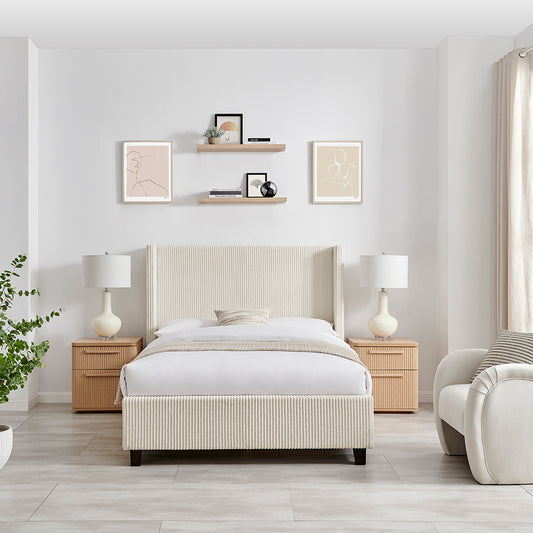 Gemini Bed (LB73) - Natural Cord - Multiple Sizes