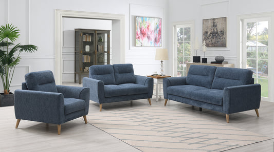 Anderson 3 Seater - Blue