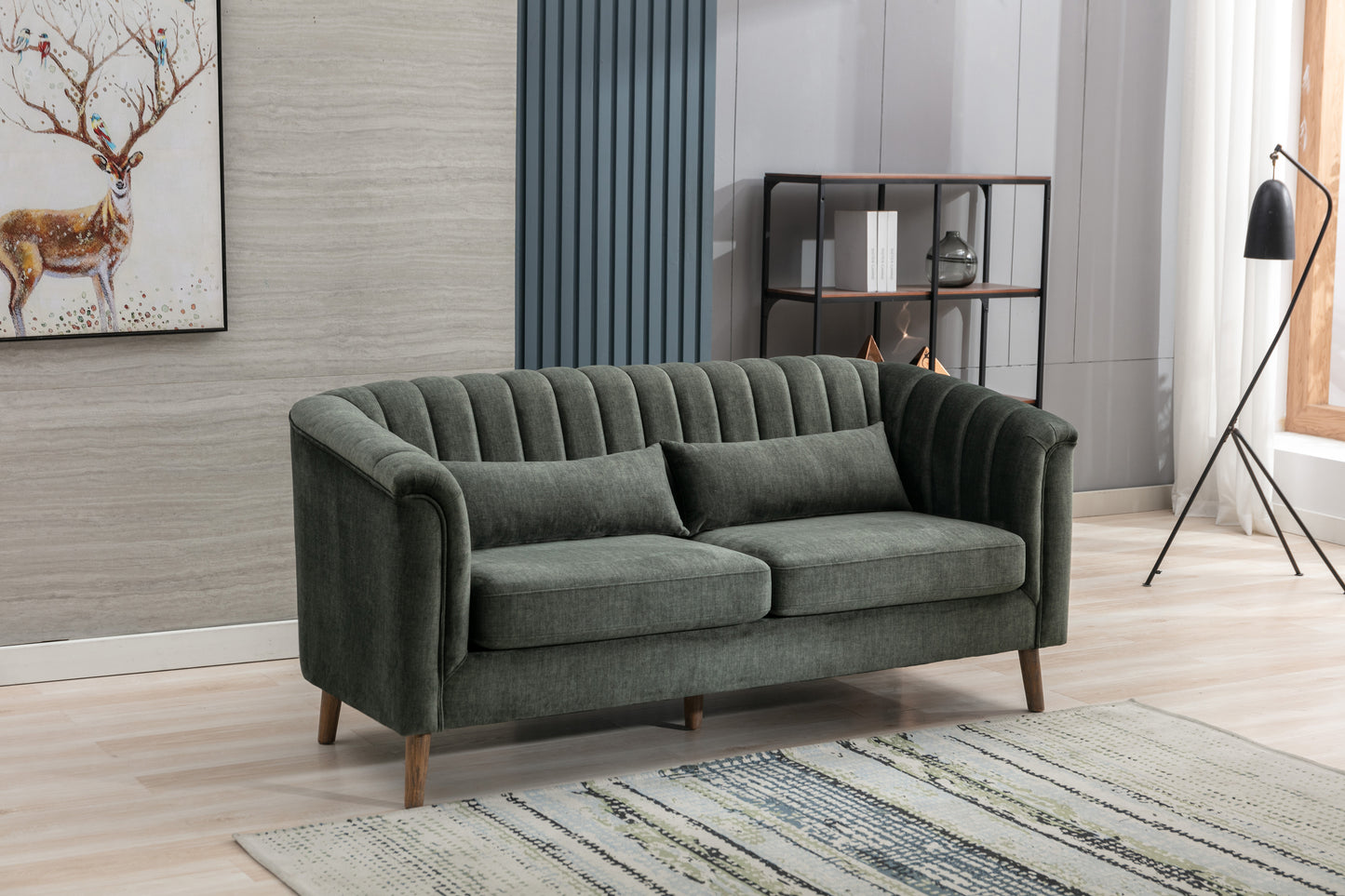 Charlotte 3 Seater - Winter Moss