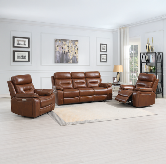 Egan 3 Seater - Bison Saddle AC