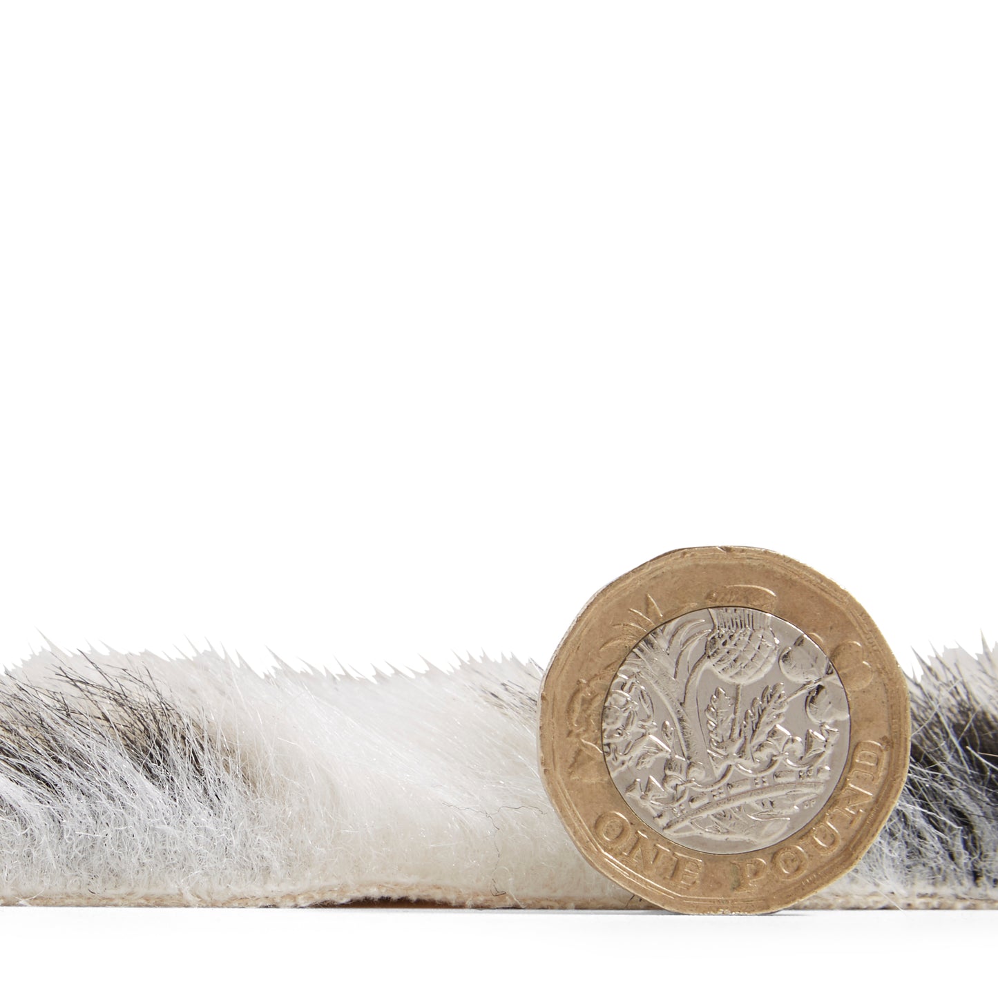 Faux Fur Rug - Cheetah Print Brown/White