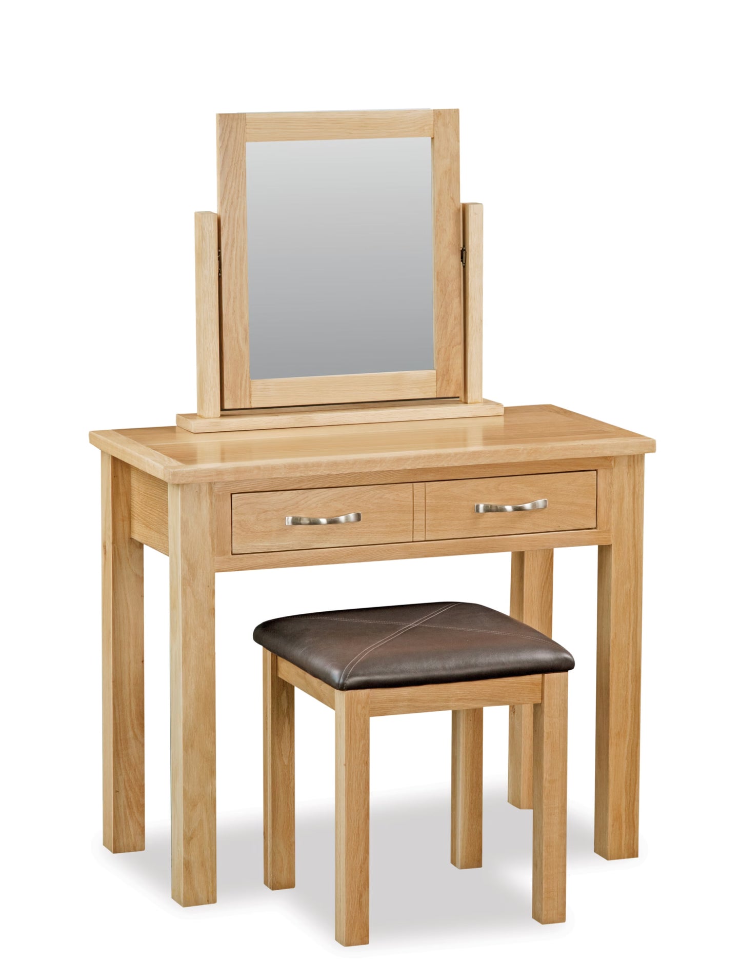 Burford Dressing Table Set - Oak