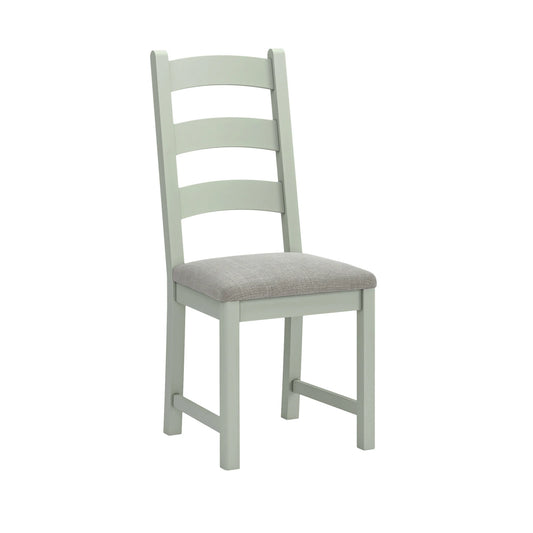 Salcombe Ladder Dining Chair - Sage - Multiple Cushion Options