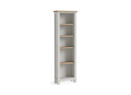 Modern Country Bookcase - Stone Grey - Multiple Sizes