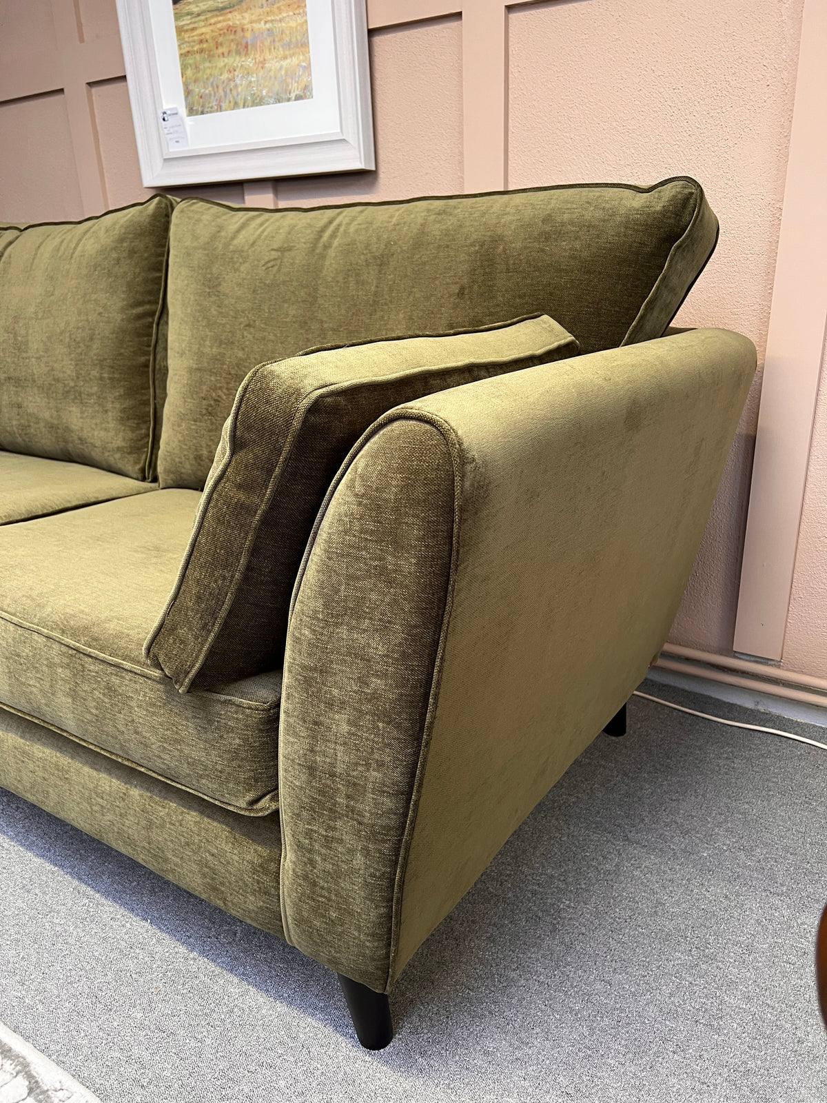 Scott 3 Seater - Olive Green - Irish Made