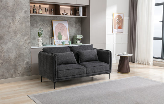 Landon 2 Seater - Dark Grey