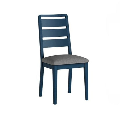 Marlow Ladder Back Dining Chair - Navy