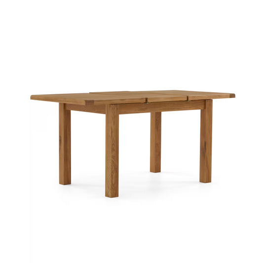 Burford Compact Butterfly Extendable Dining Table - Oak