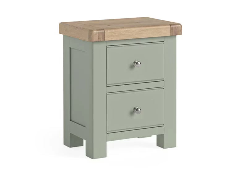 Salcombe Bedside Locker - Sage