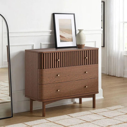 Soho 3 Drawer Chest - Brown