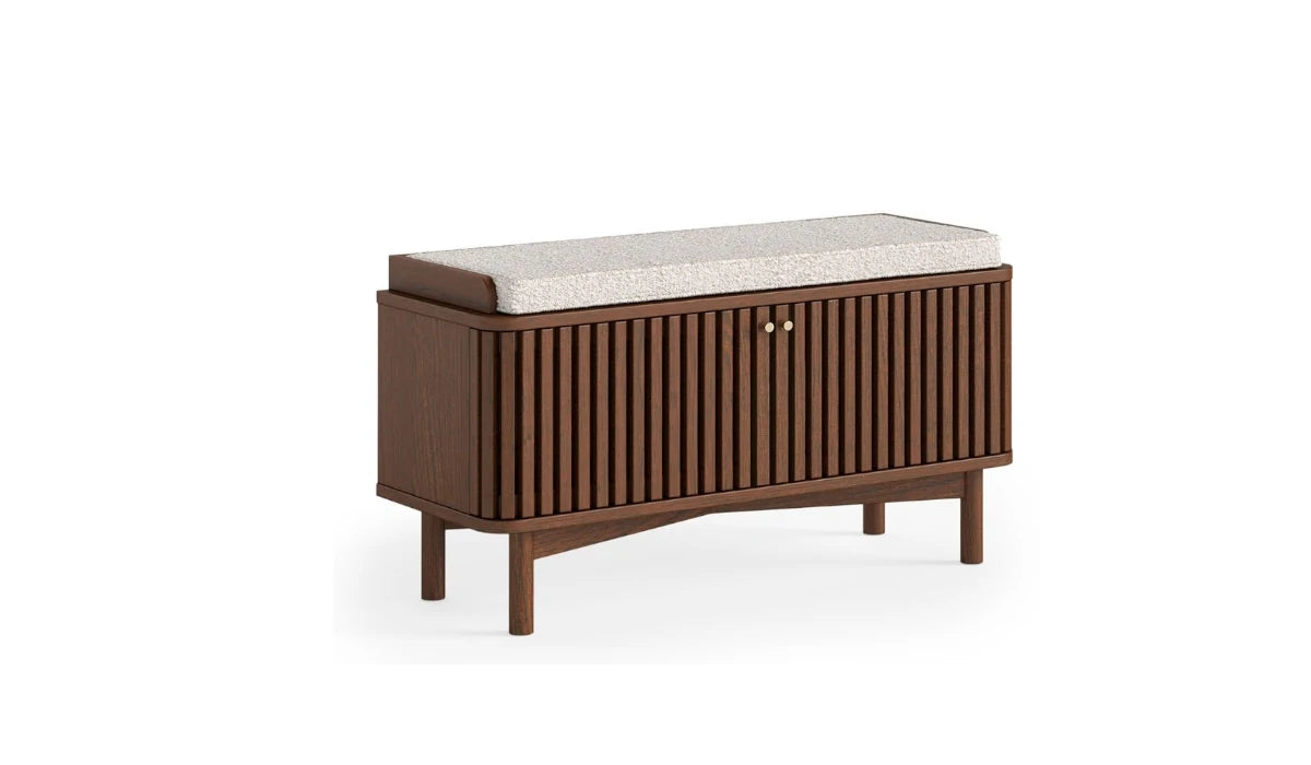 Soho Hallway Bench - Brown