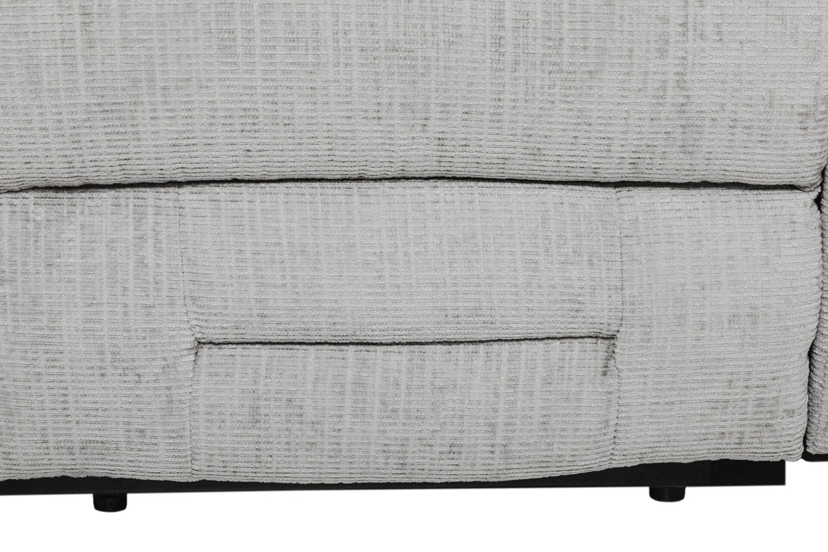 Wilbur Corner Manual Recliner Sofa - Grey