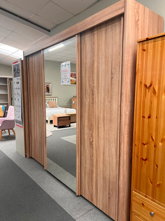 Imperial 2.5m Sliding Wardrobe - Sonoma Oak