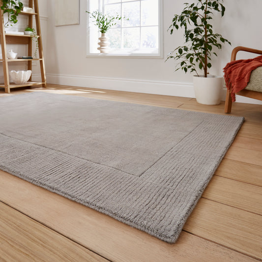 Windsor Wool Rug - Grey