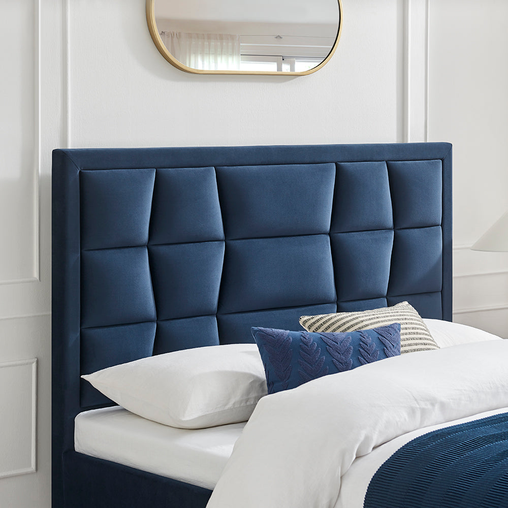 Carmen Bed (LB87) - Navy - Multiple Sizes