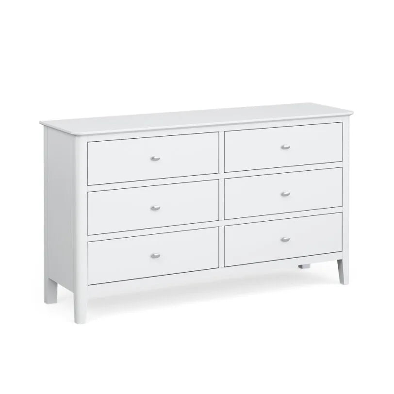 Hampstead 6 Drawer Chest - White