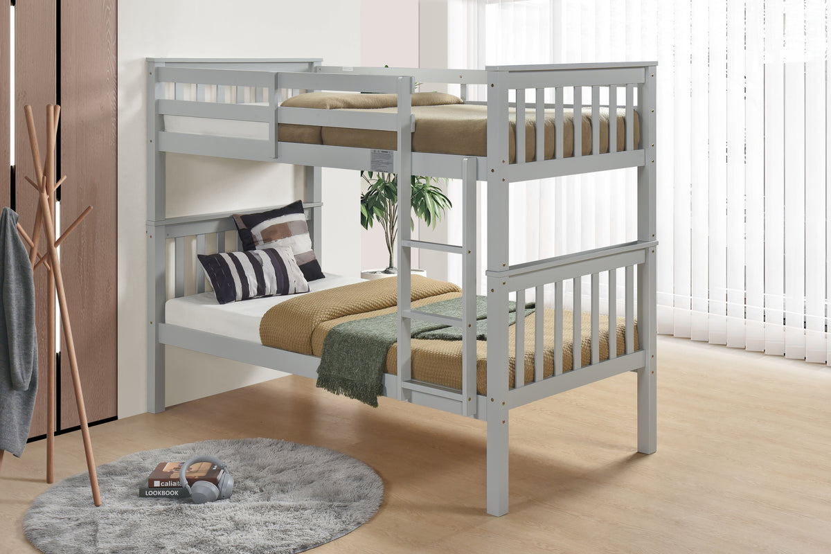 Colton 3ft Bunk Bed - Grey