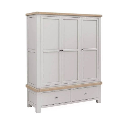 Salcombe Wardrobe - Light Grey - Multiple Sizes