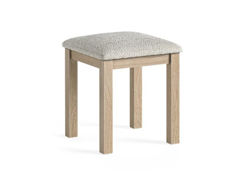 Modern Country Stool - Oak