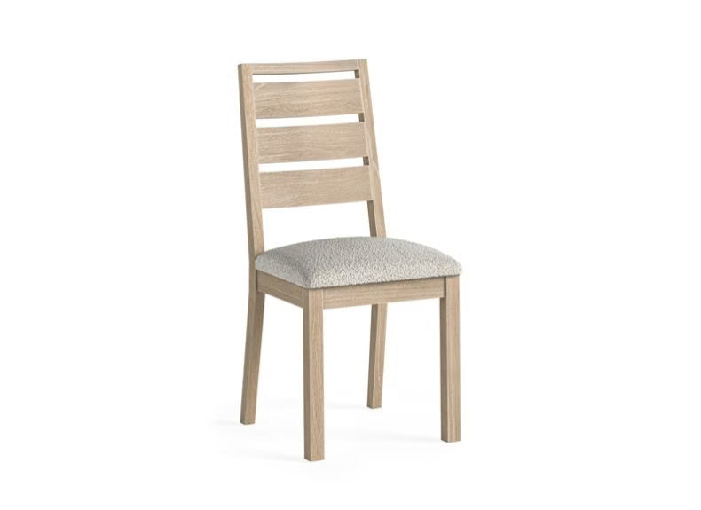 Modern Country Dining Chair - Oak - Multiple Colours