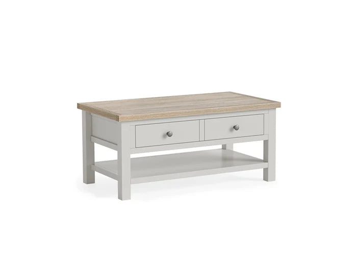 Modern Country Coffee Table - Stone Grey - Multiple Sizes