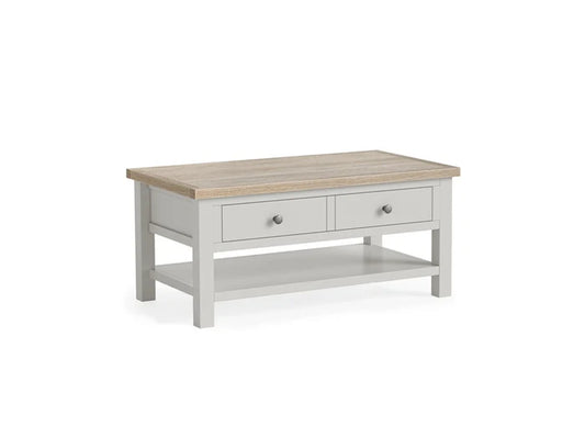 Modern Country Coffee Table - Stone Grey - Multiple Sizes