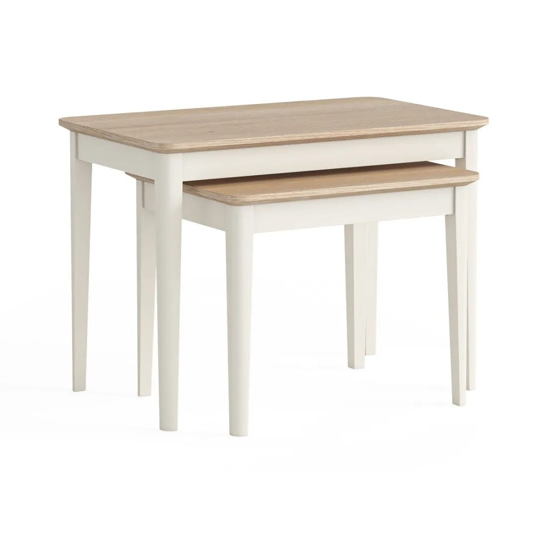 Marlow Nest of Tables - Coconut Milk