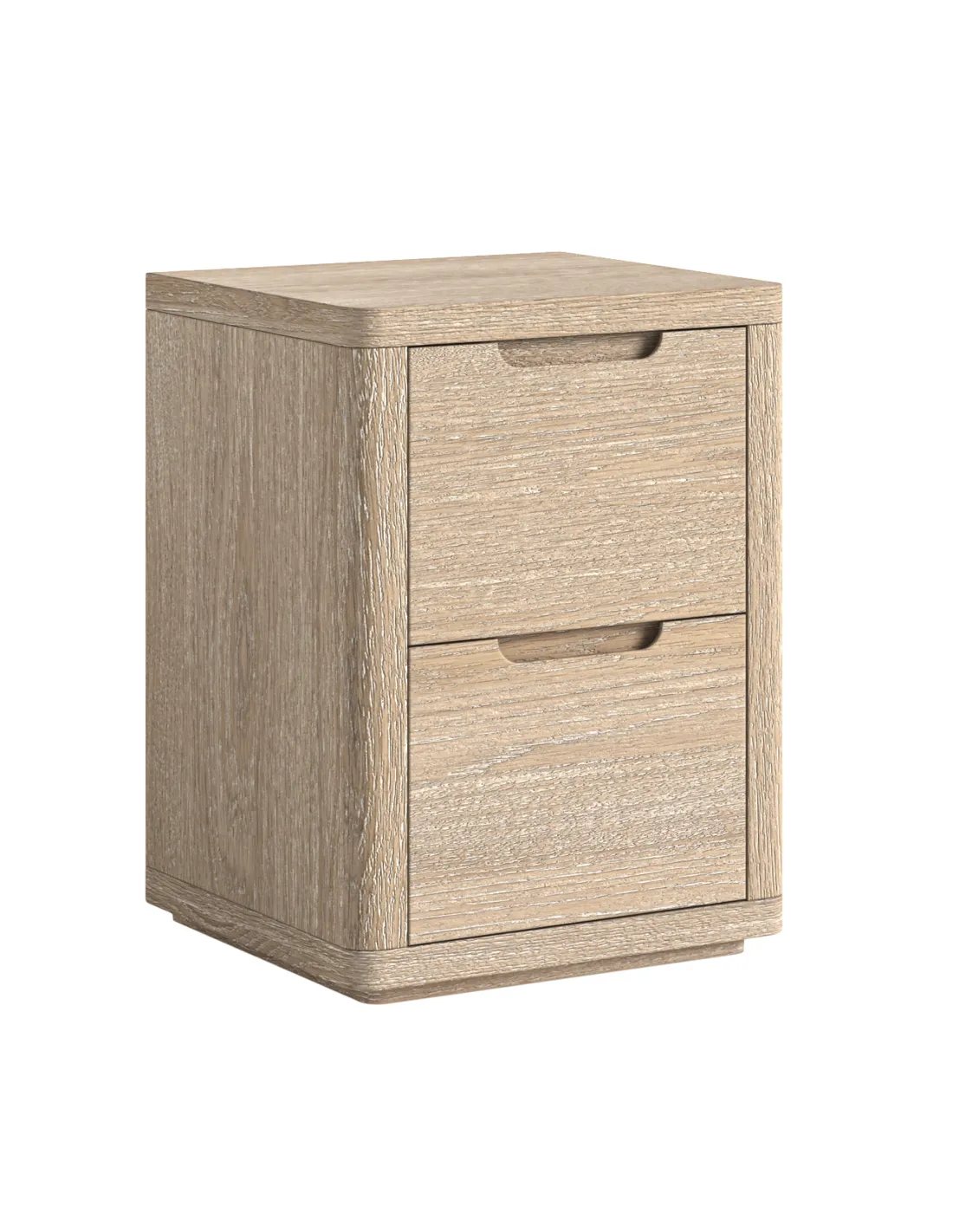 Portobello Bedside Locker - Natural Oak