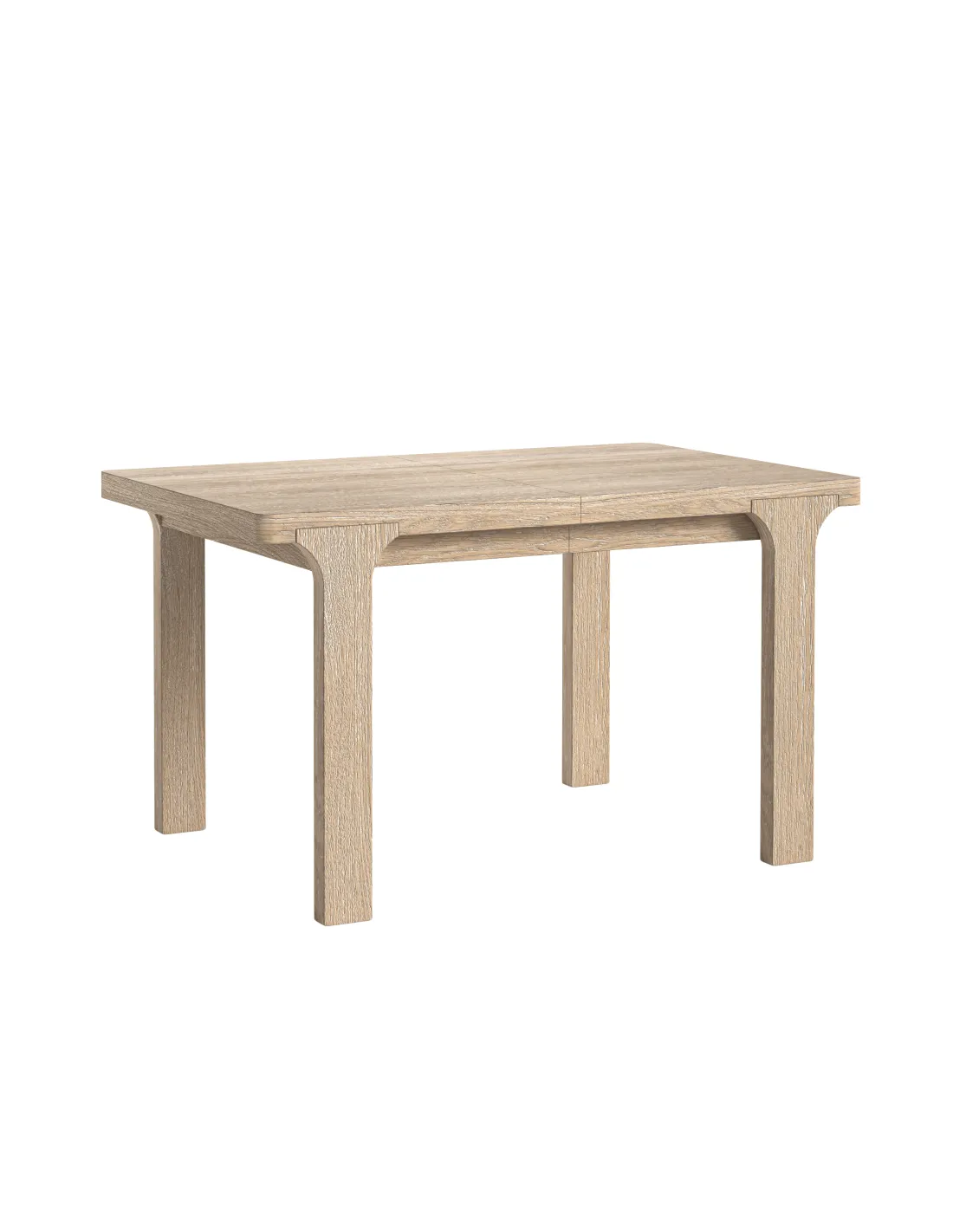 Portobello Compact Extendable Dining Table - Natural Oak