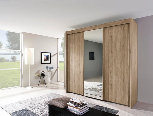 Imperial 2.5m Sliding Wardrobe - Sonoma Oak