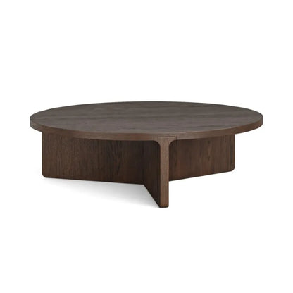 California Round Coffee Table - Dark Oak - Multiple Sizes