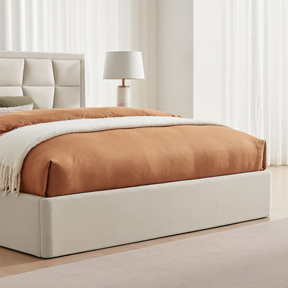 Carmen Storage Bed (LB88) - Natural - Multiple Sizes