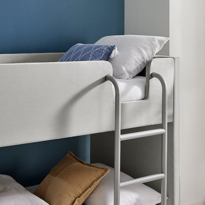 Eloise Bunk Bed (LB89) - Grey Velvet