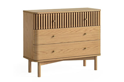 Soho 3 Drawer Chest - Natural