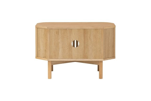 Soho Corner Media Unit - Natural