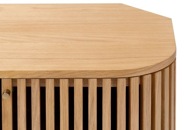 Soho Corner Media Unit - Natural