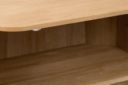 Soho Corner Media Unit - Natural