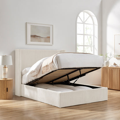 Gemini Storage Bed (LB74) - Natural Cord - Multiple Sizes