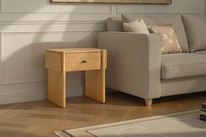Como Lamp Table - Oak