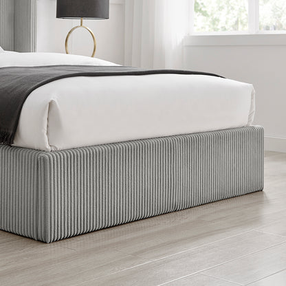 Gemini Storage Bed (LB74) - Grey Cord - Multiple Sizes
