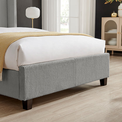 Gemini Bed (LB73) - Grey Cord - Multiple Sizes