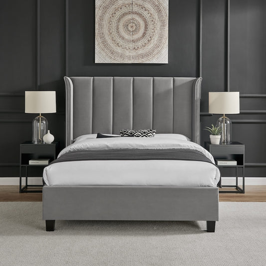Polaris Bed Frame (LB66) - Silver - Multiple Sizes