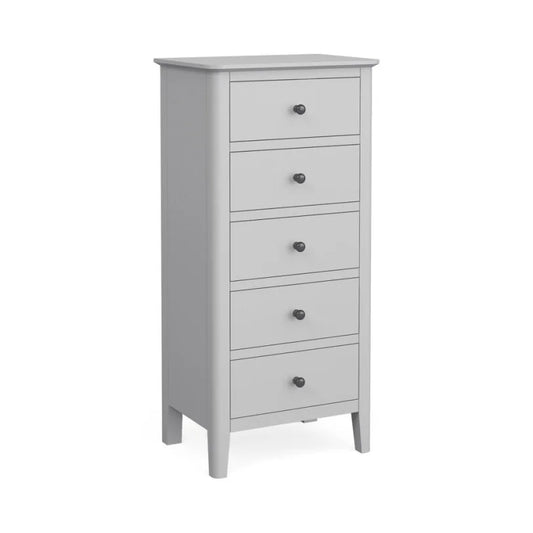 Stowe Tallboy Chest - Grey