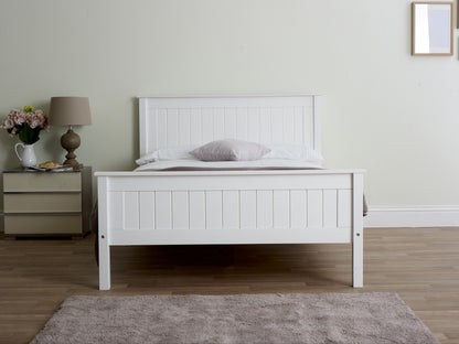Taurus Bed (LB57) - White - Multiple Sizes
