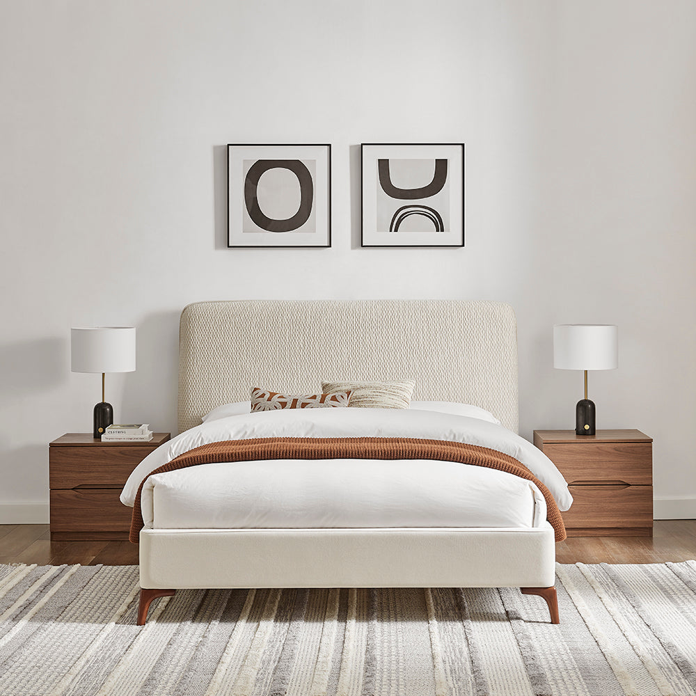 Dawn Bed (LB86) - Natural - Multiple Sizes