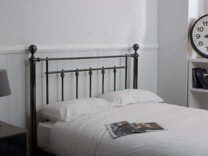 Libra Bed (LB16) - Black Chrome - Multiple Sizes