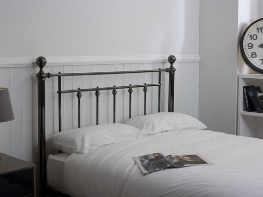 Libra Bed (LB16) - Black Chrome - Multiple Sizes