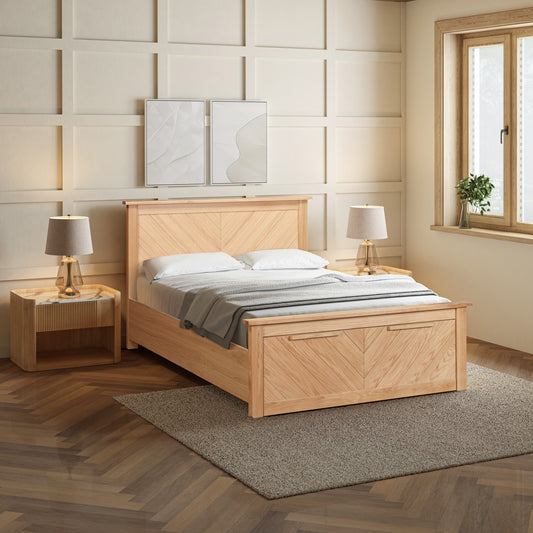 Kenji Storage Bed (LB77) - Multiple Sizes