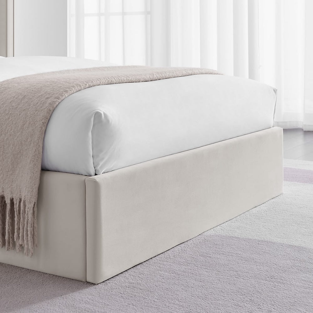 Polaris Storage Bed (LB69) - Natural - Multiple Sizes